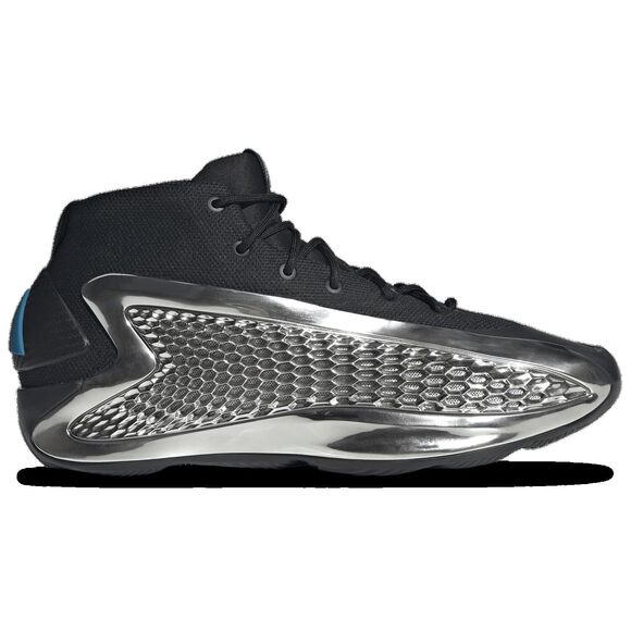 adidas Anthony Edwards 1 Mid - Men's (JI0424 Silver/Black) Size 9.5